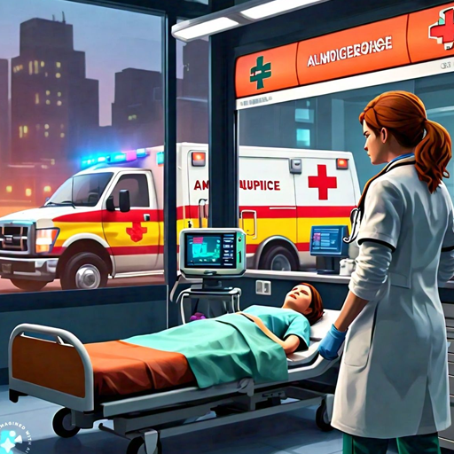 City Ambulance Hospital Doctor