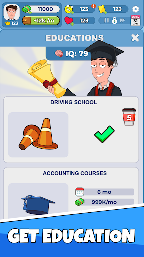 Idle Guy: Life Simulator games