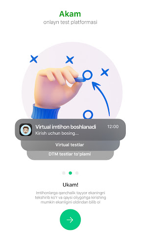 Akam - Onlayn DTM testlar