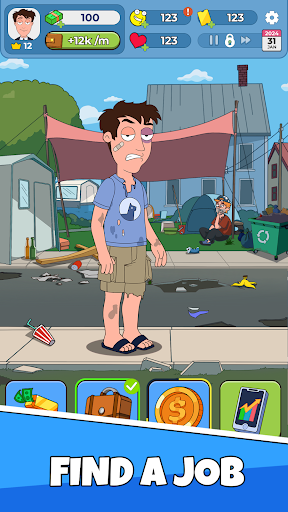 Idle Guy: Life Simulator games